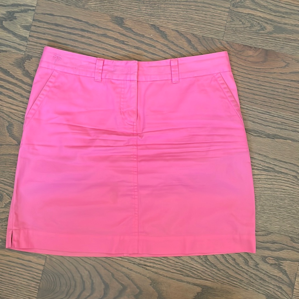 Lilly Pulitzer Size 4 Pink A-Line Skirt